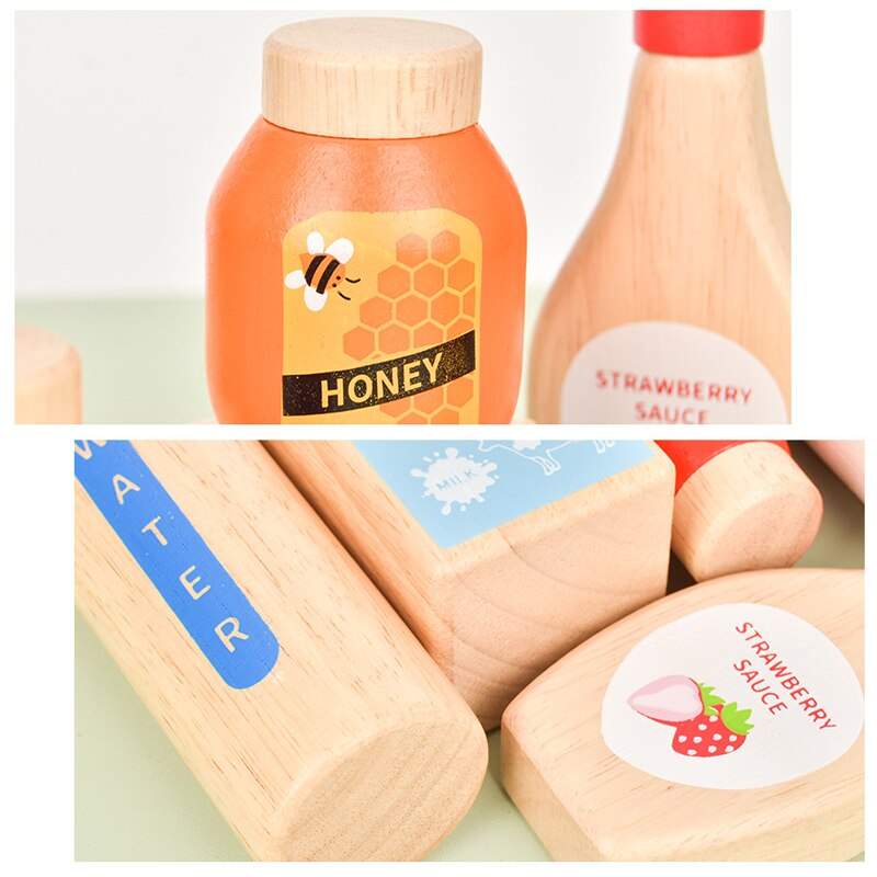 Wooden Drink Set