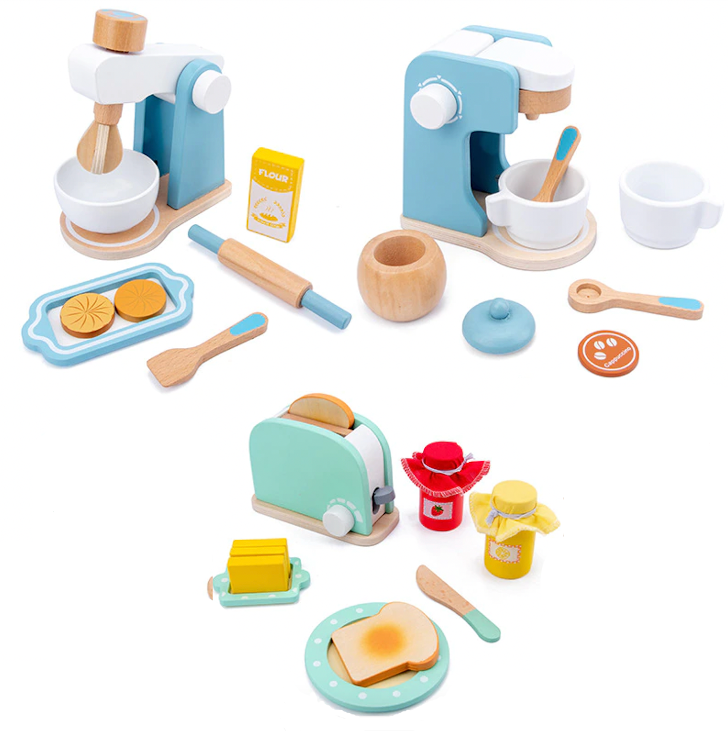 Wooden Kitchen Appliances