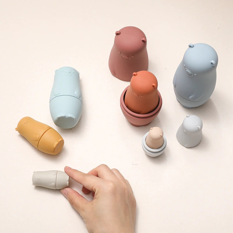 Silicone Matryoshka Animals