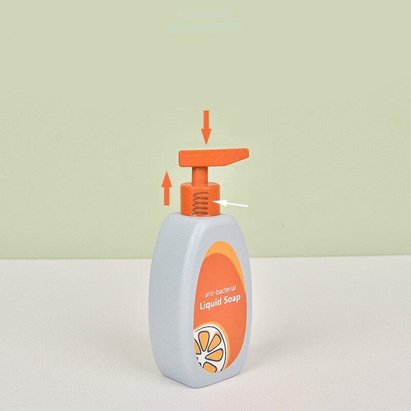 Wooden Baby Care Washing Set